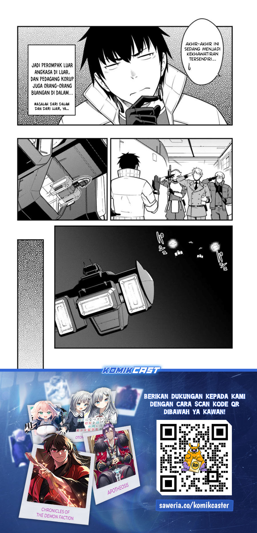 Mezametara Saikyou Soubi to Uchuusen-mochi datta no de, Ikkodate Mezashite Youhei Toshite Jiyuu ni Ikitai chapter 49